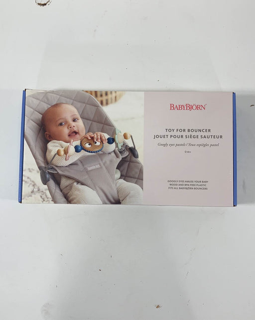 used BabyBjorn Toy For Baby Bouncer, Googly Eyes Pastels