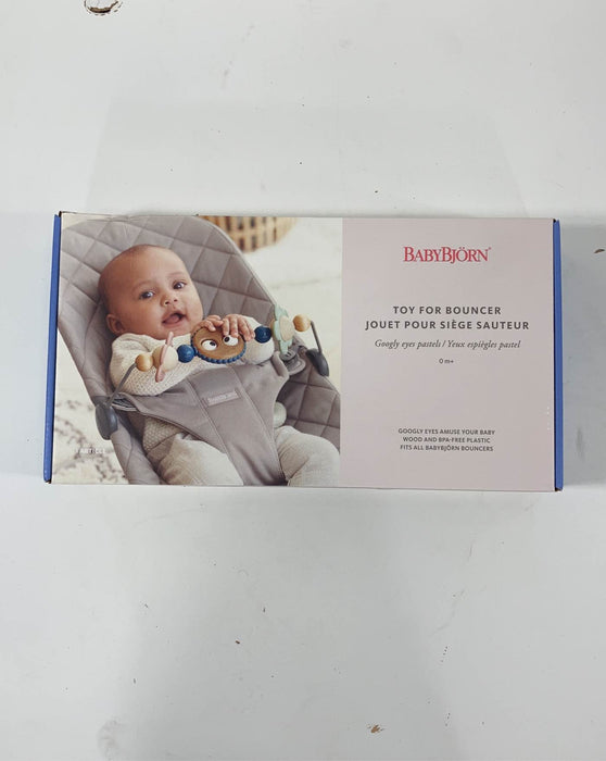 used BabyBjorn Toy For Baby Bouncer, Googly Eyes Pastels