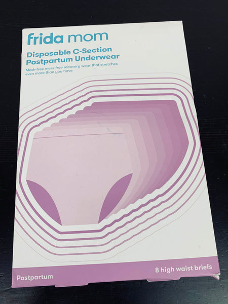 Frida Mom Postpartum Underwear, C-Section, Disposable - 8 underwear