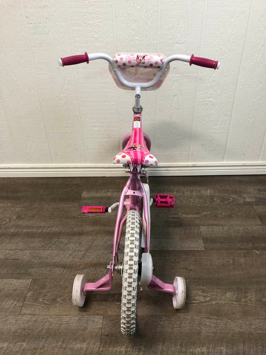 Huffy Minnie Mouse 12” Bike With Training Wheels