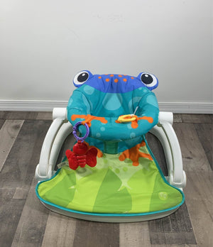 Fisher Price Sit Me Up Floor Seat Frog