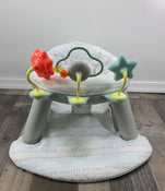 used Skip Hop 2-in-1 Sit-up Activity Baby Chair, Silver Cloud Lining