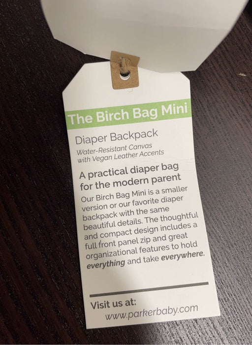 Shop Parker Baby Co. Birch Bag Mini Diaper Backpack, Cream at GoodBuy Gear