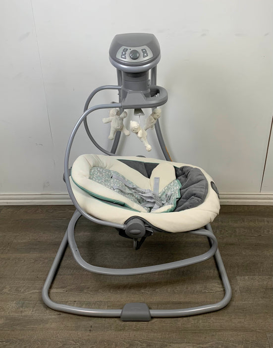 secondhand Graco Cozy Duet Swing And Rocker