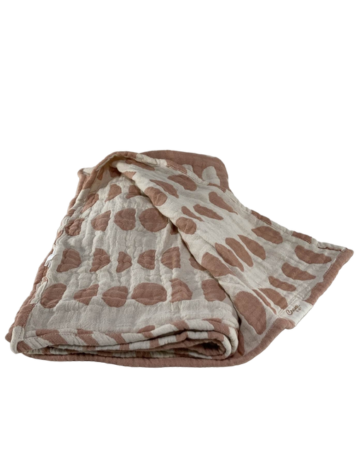 secondhand Crane Baby Cotton Muslin Jacquard Blanket, Copper Moon