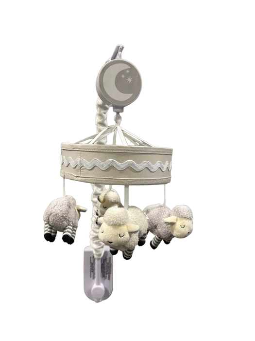 used Lambs & Ivy Musical Crib Mobile, Little Sheep