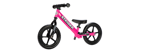 used Strider Balance Bike 12 Classic, Pink, Classic 12"