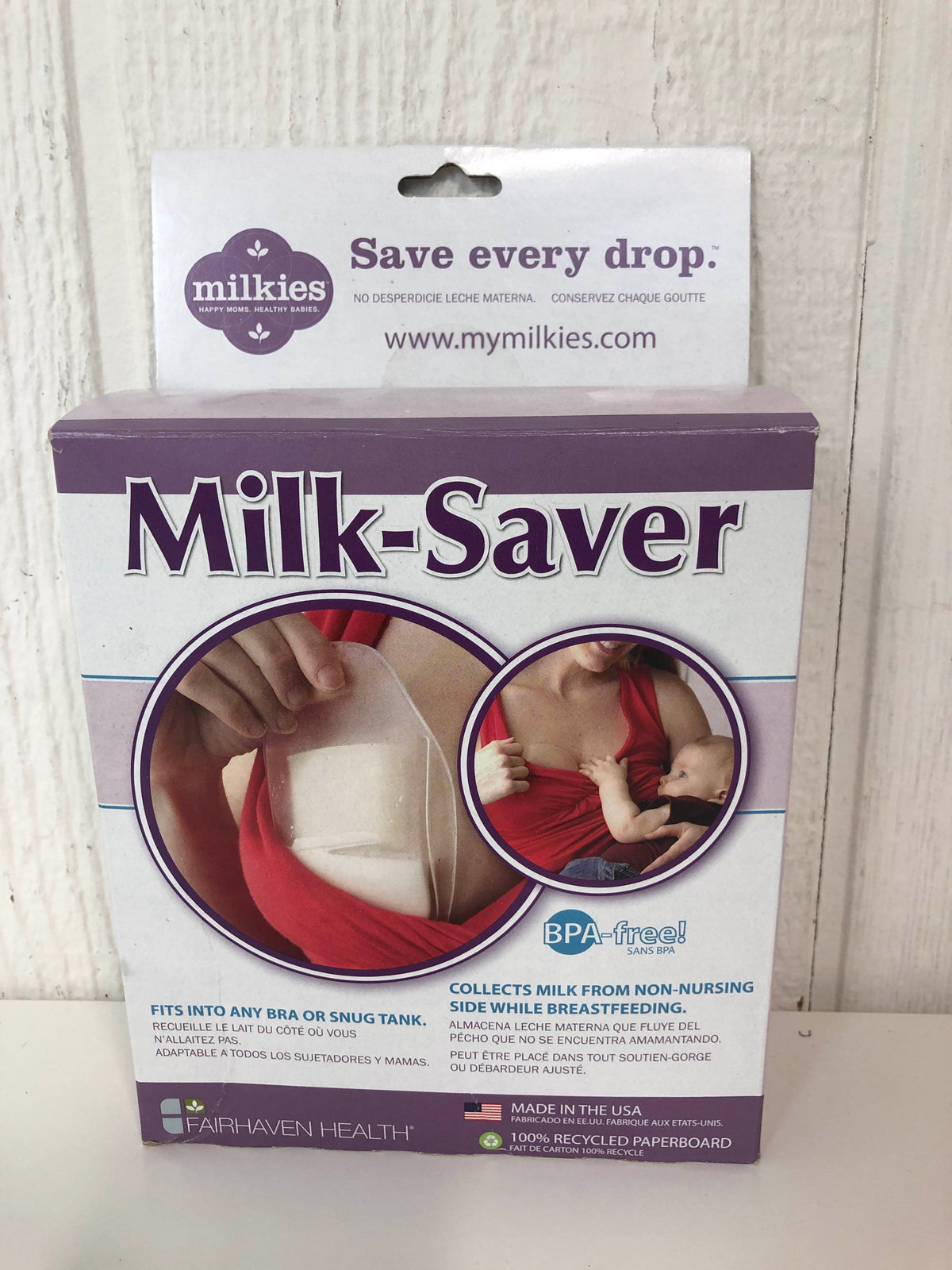 Milkies Milk-Saver Breast Milk Collector — GoodBuy Gear
