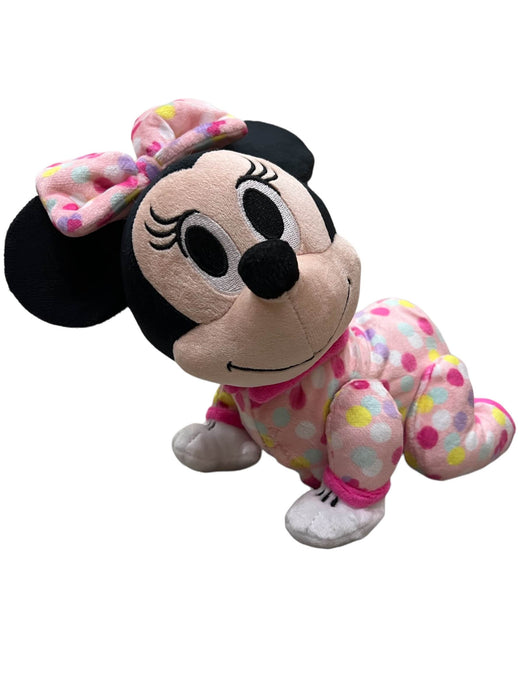 used Disney Baby Musical Crawling Pals Plush, Minnie Mouse