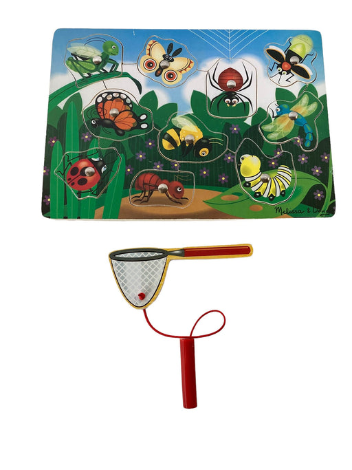 used Melissa & Doug Bug Catching Magnetic Puzzle Game