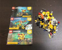 used LEGO Creator 3-in-1 Underwater Robot (31090)