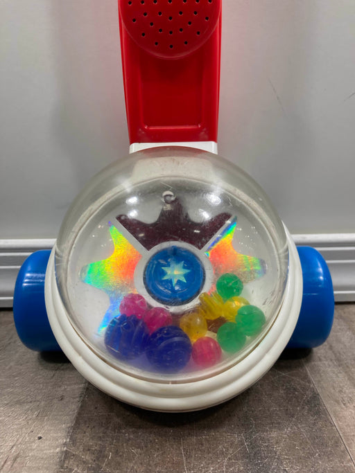 secondhand Fisher Price Corn Popper Push Toy