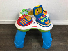 secondhand Fisher Price Laugh & Learn Learning Table, Friends Musical Table 