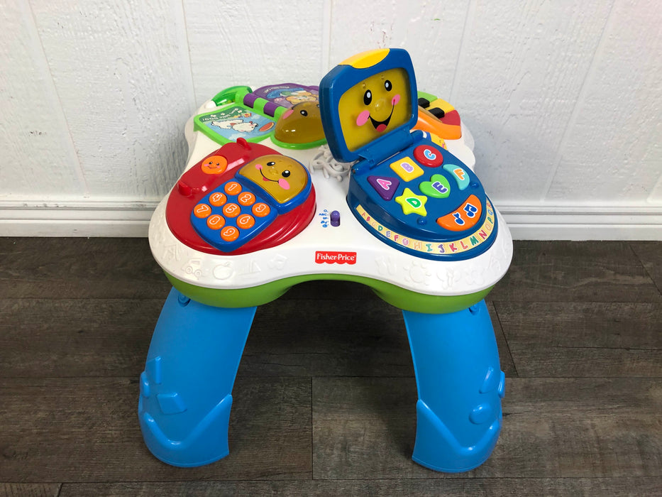 secondhand Fisher Price Laugh & Learn Learning Table, Friends Musical Table 