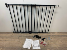 used Brica Push to Close Extending Metal Gate