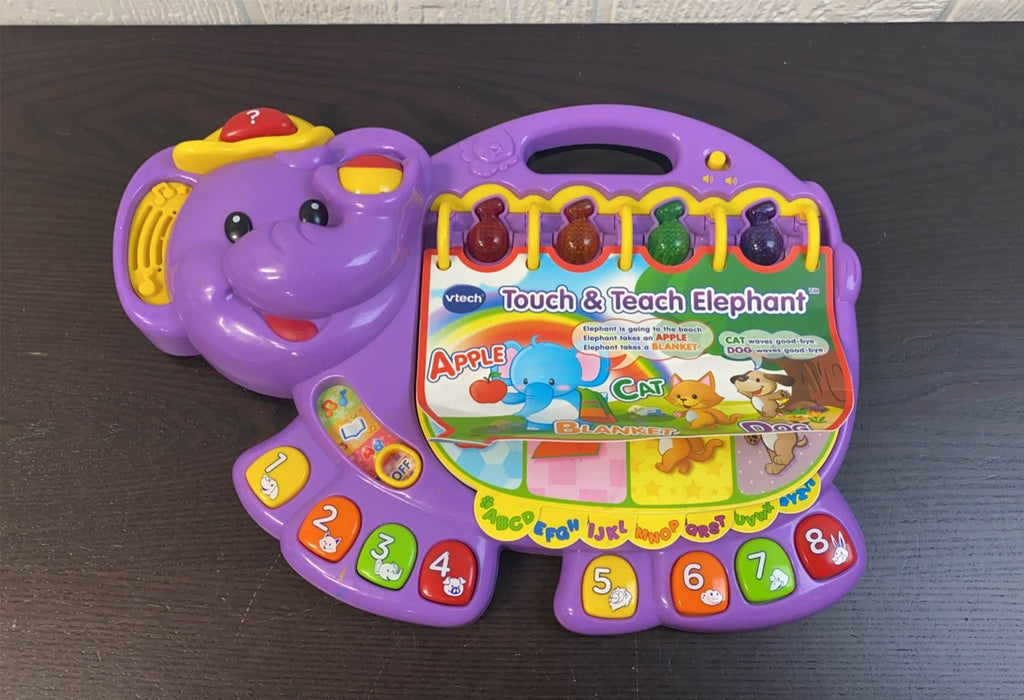 used VTech Touch And Teach Elephant