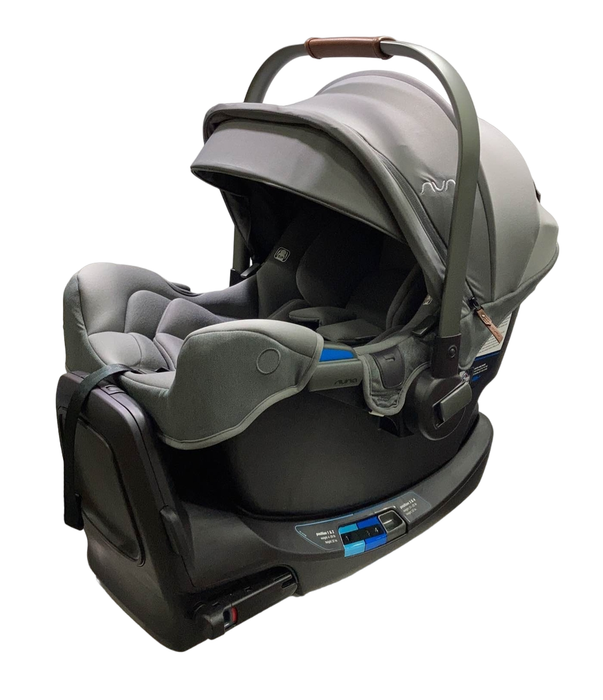 used Nuna PIPA rx Infant Car Seat with RELX Base, 2022, Granite