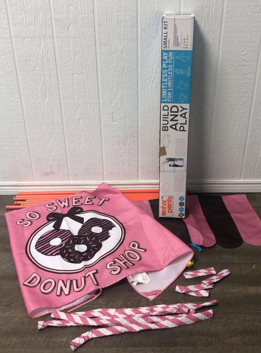 secondhand Antsy Pants Pole and Connector Set, With Donut Shop Fabric