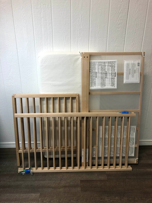 used IKEA SNIGLAR Crib, 2019, With Mattress