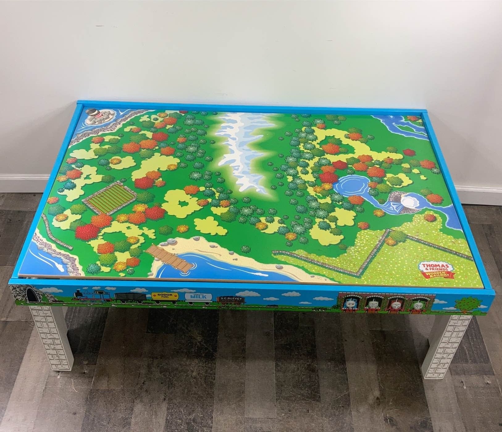 Used Train Table Thomas & Friends Wooden Railway Train Table — GoodBuy Gear
