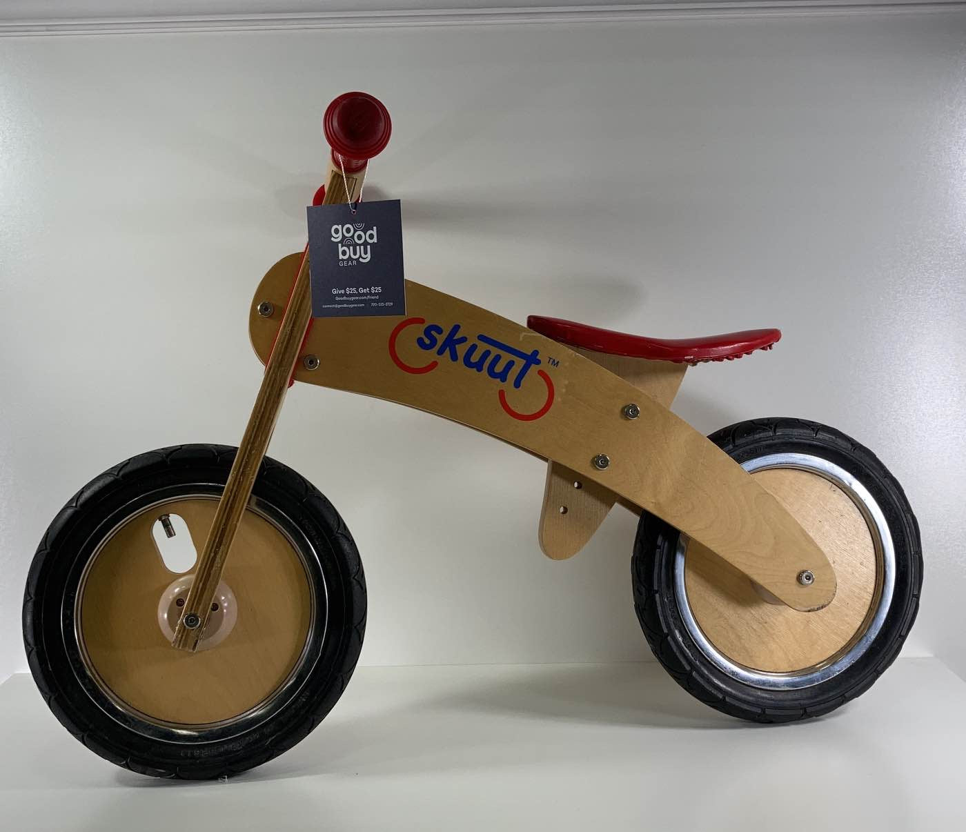 Zum wooden shop balance bike