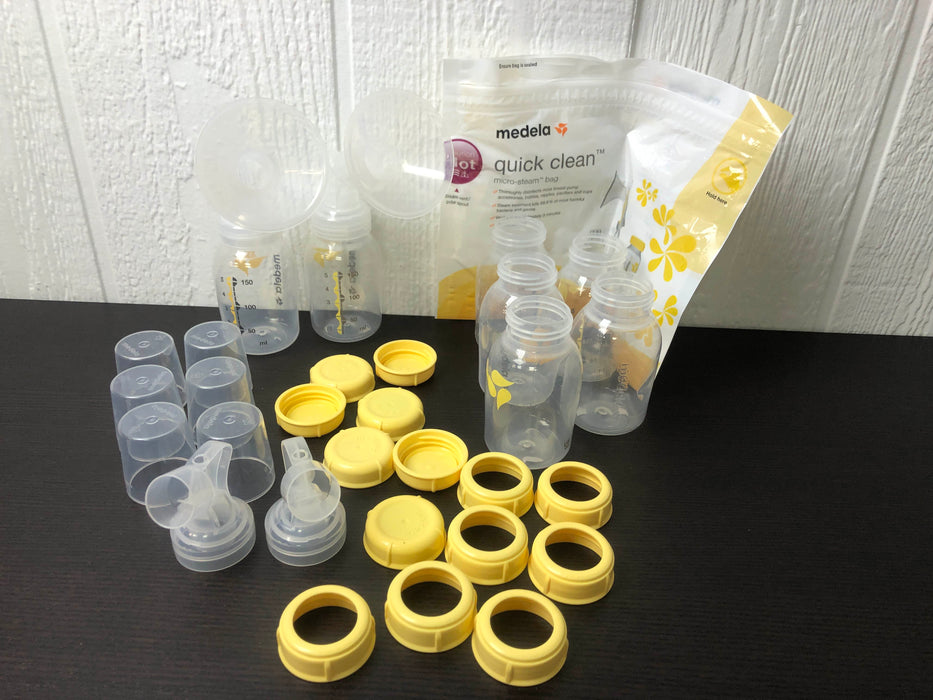 used BUNDLE Medela Bottles