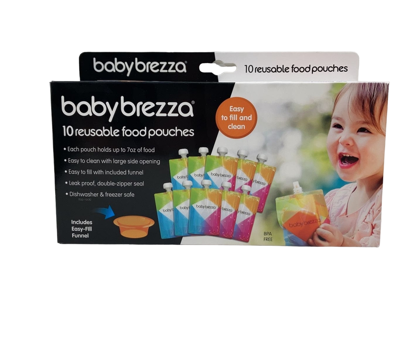 used Baby Brezza Reusable Baby Food Pouches