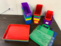 used BUNDLE Storage Bins