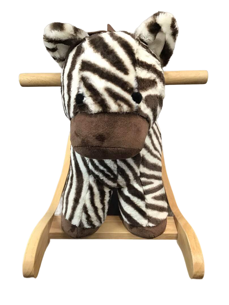Pottery Barn Kids Plush Animal Rocker, Zebra