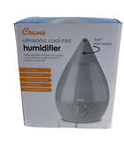 used Crane Filter-Free Droplet Cool Must Humidifier, Grey