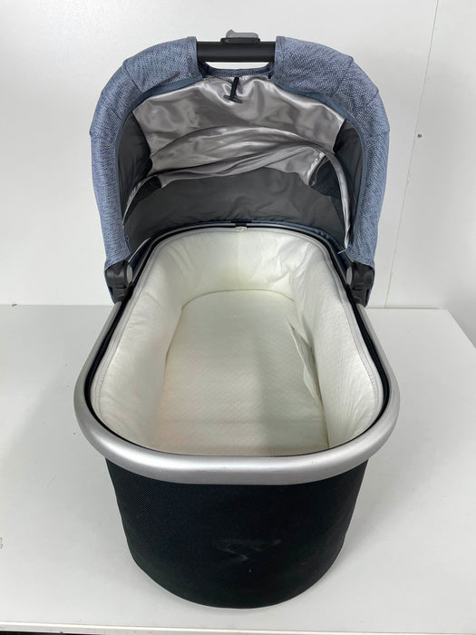 secondhand UPPAbaby Bassinet, Henry (Blue Marl), 2018