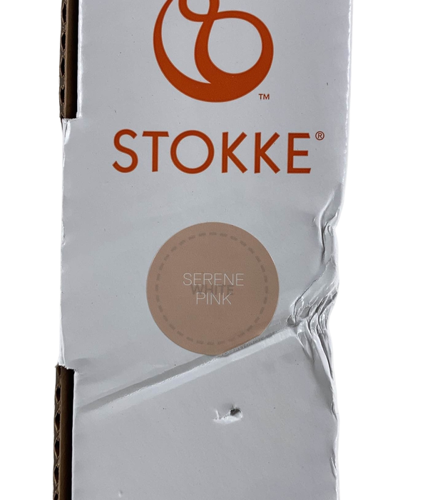 secondhand Stokke Tripp Trapp High Chair With Baby Set, Serene Pink