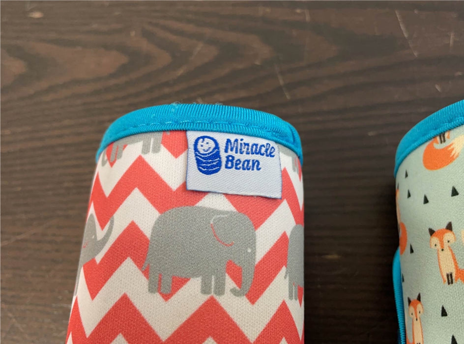 Shop Miracle Bean Neoprene Baby Bottle Sleeves, 8oz at GoodBuy Gear