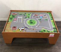 Wooden Train Table