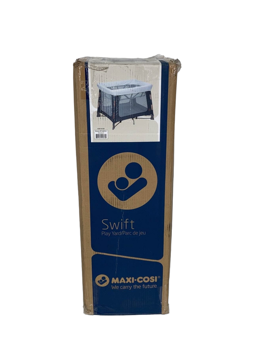 Shop Maxi-Cosi Swift Play Yard, Essential Blue at GoodBuy Gear