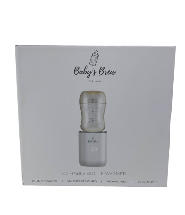 Shop The Baby's Brew Portable Bottle Warmer Pro, White at GoodBuy Gear