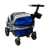 used Gladly Family Anthem4 Classic 4 Seater All Terrain Wagon Stroller, Electric Silver