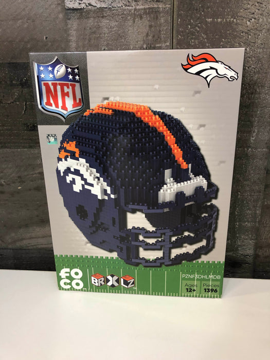 Foco Denver Broncos BRIXLZ Mini Helmet