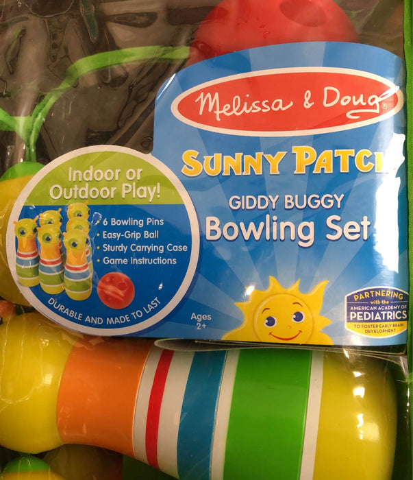 used Melissa & Doug Sunny Patch Giddy Buggy Bowling Action Game