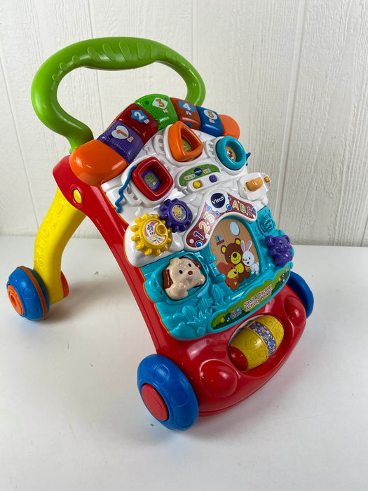 secondhand VTech Sit To Stand Activity Walker