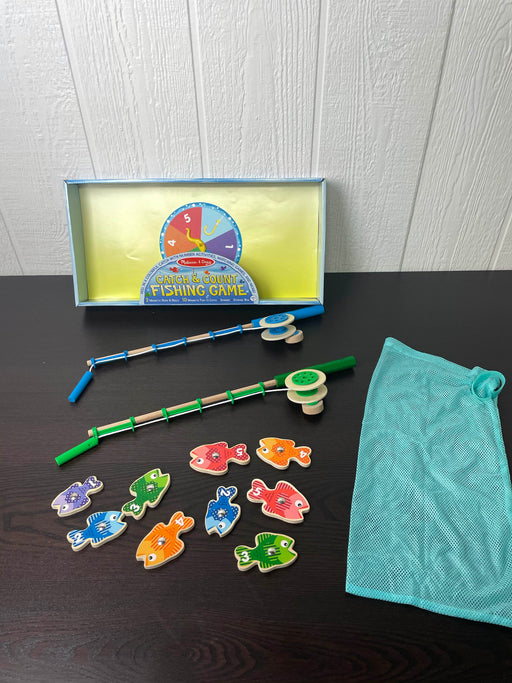 used Melissa & Doug Catch & Count Magnetic Fishing Rod Set