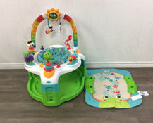 used Bright Starts 2-in-1 Activity Gym And Saucer, Laugh & Lights