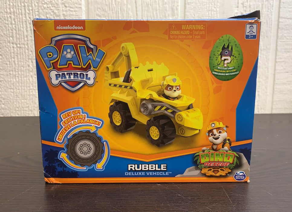 used PAW Patrol I Dino Rescue Rubble Deluxe Vehicle