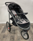 secondhand Graco FastAction Fold Jogging Click Connect Stroller, 2017, Gotham