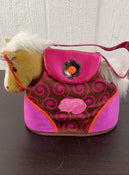 used Pucci Pups Plush Horse With Carrier Bag