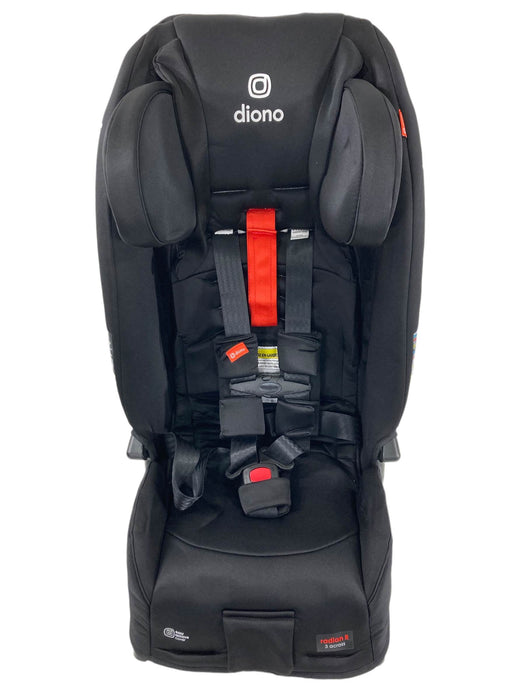 secondhand Diono Radian 3RXT Convertible Car Seat, 2021, Black Jet