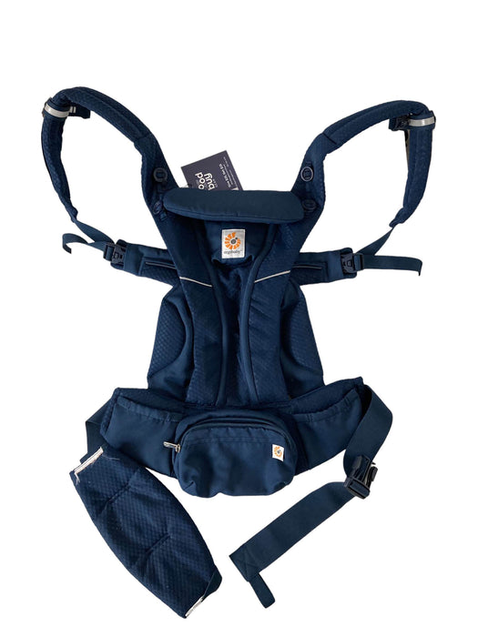 used Ergobaby Omni 360 Cotton Baby Carrier, Midnight Blue