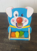 used Melissa & Doug First Play Spin And Feed Shape Sorter