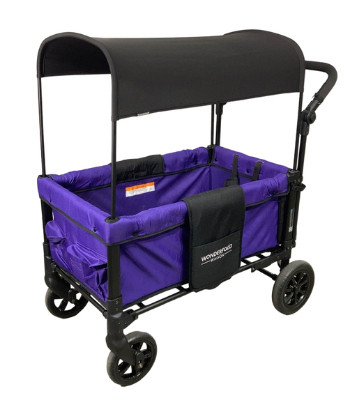 used Wonderfold W1 Original Stroller Wagon, 2021, Cobalt Violet