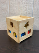 used Melissa & Doug Shape Sorter Cube